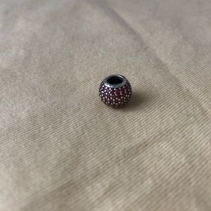 Pandora Red Pave Ball Charm